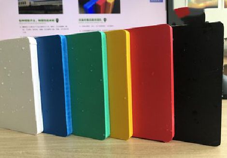 德格广告招牌字材料的性能。